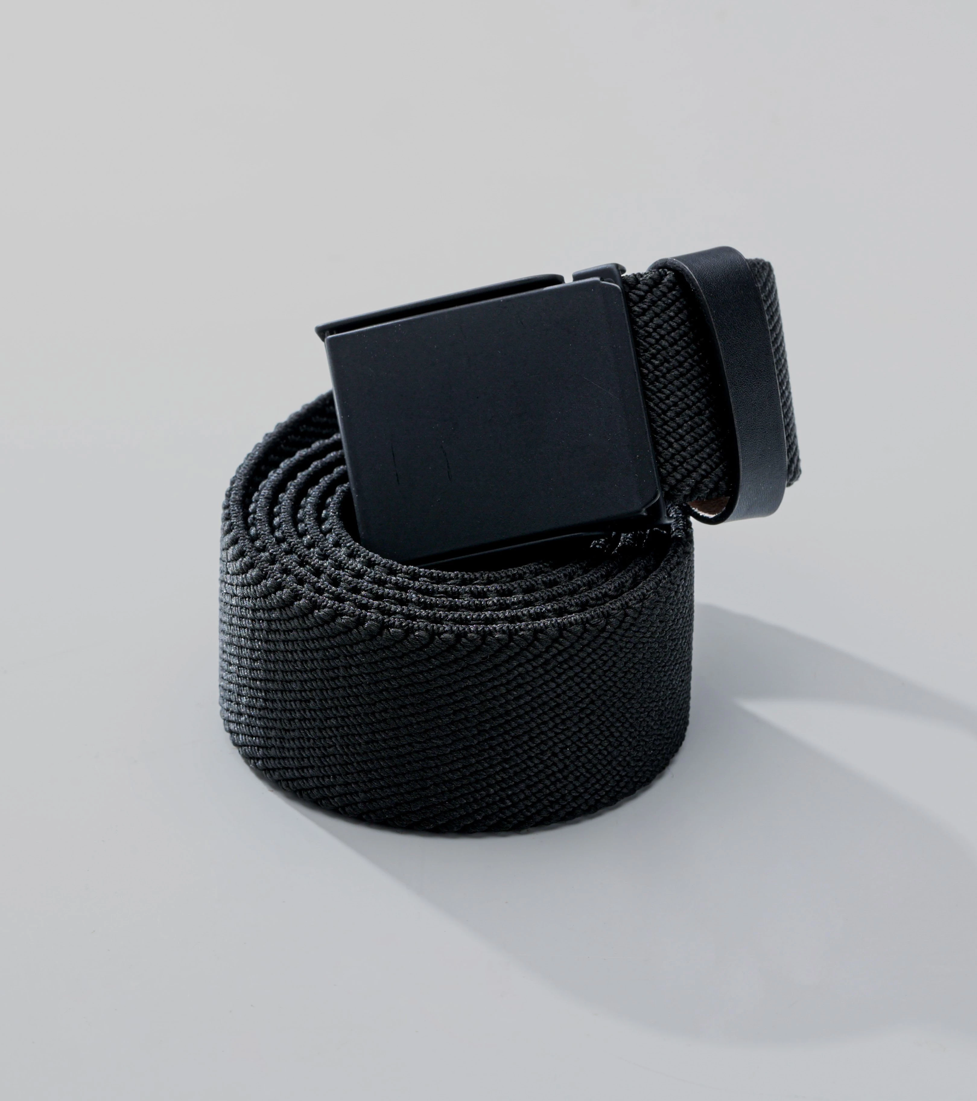 CINTO MASCULINO EM ELÁSTICO PRETO PREMIUM