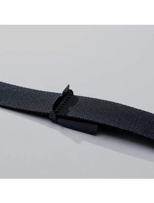 CINTO MASCULINO EM ELÁSTICO PRETO PREMIUM
