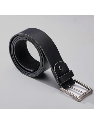 CINTO MASCULINO EM COURO LEGÍTIMO PRETO MILÃO